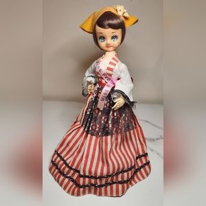 Vintage Bradley style stockinette doll